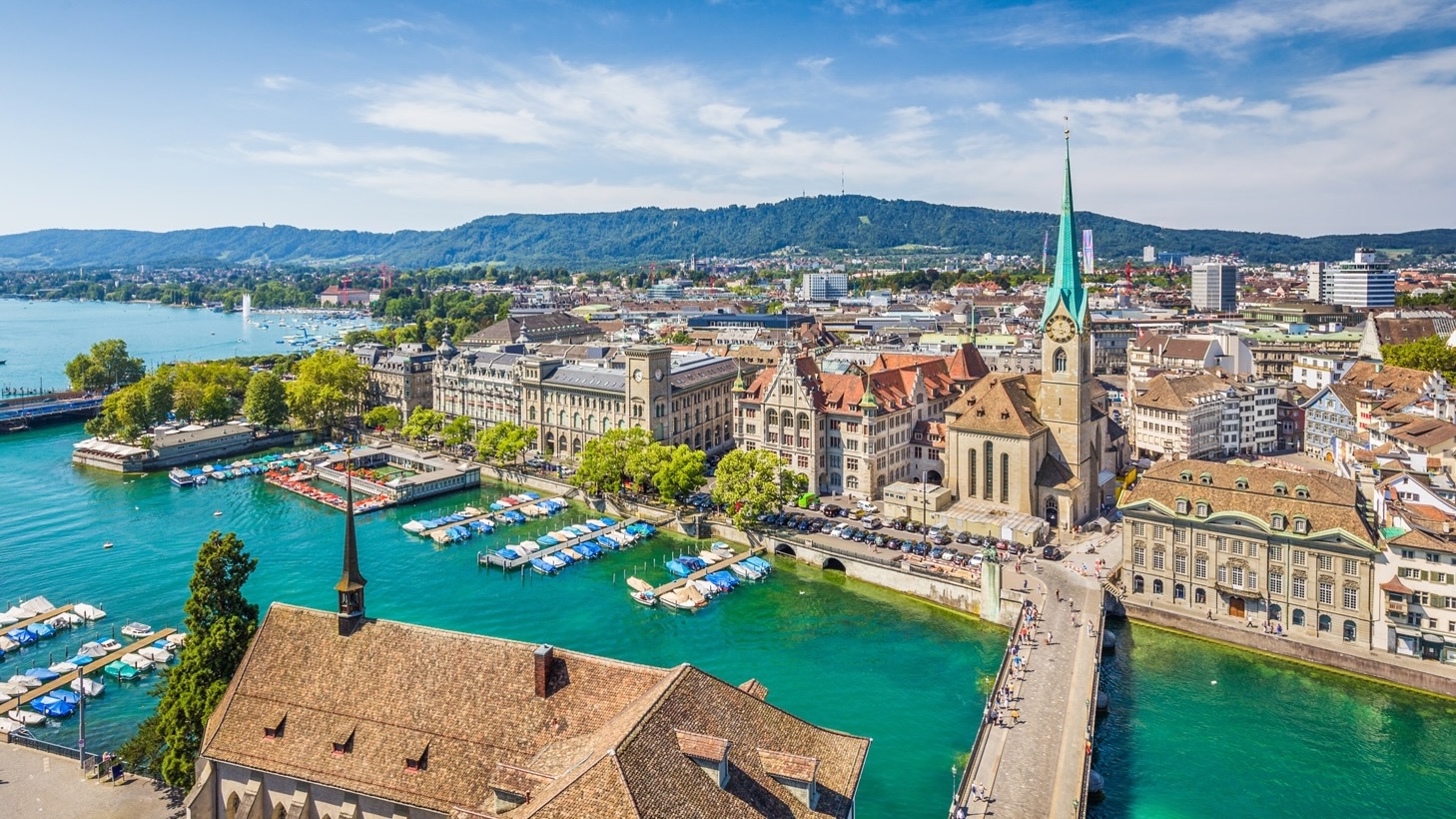 Zurich and the Limmat